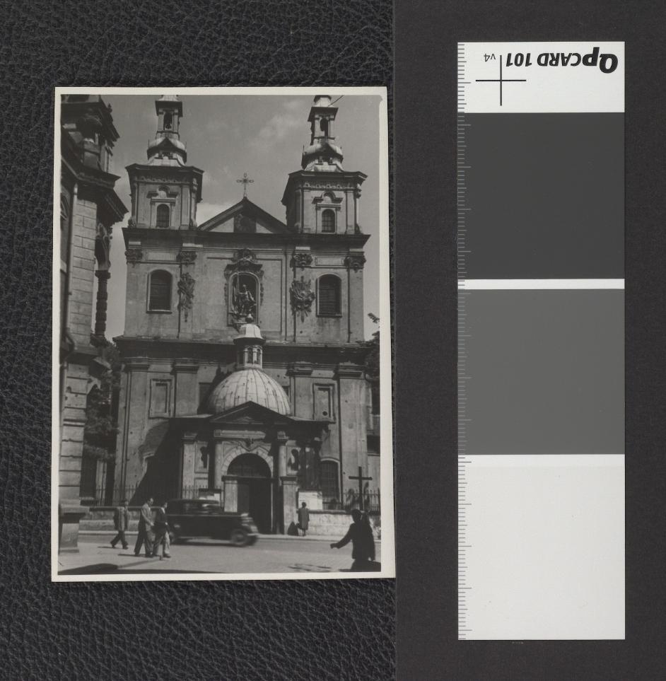 elewacja frontowa kościoła św. Floriana, skan 1