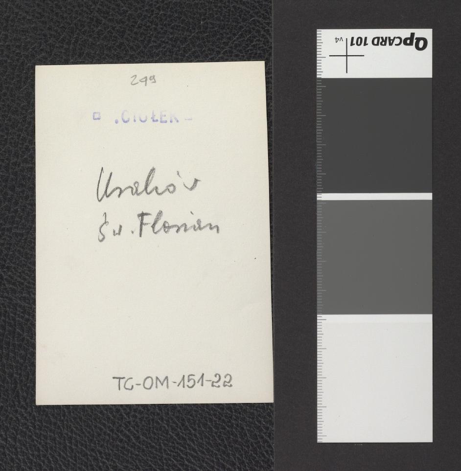 elewacja frontowa kościoła św. Floriana, skan 2