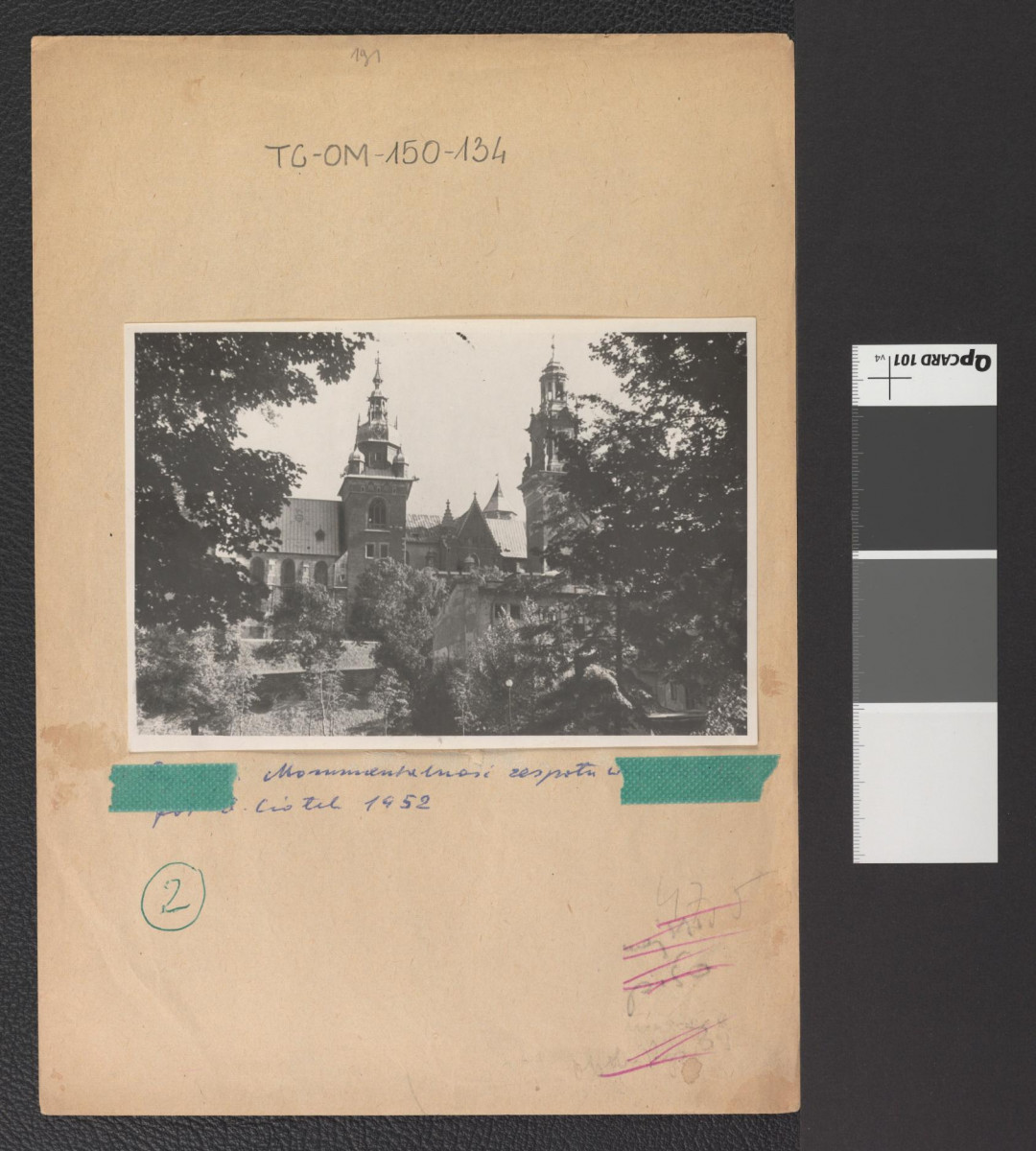 zamek królewski na Wawelu, skan 1