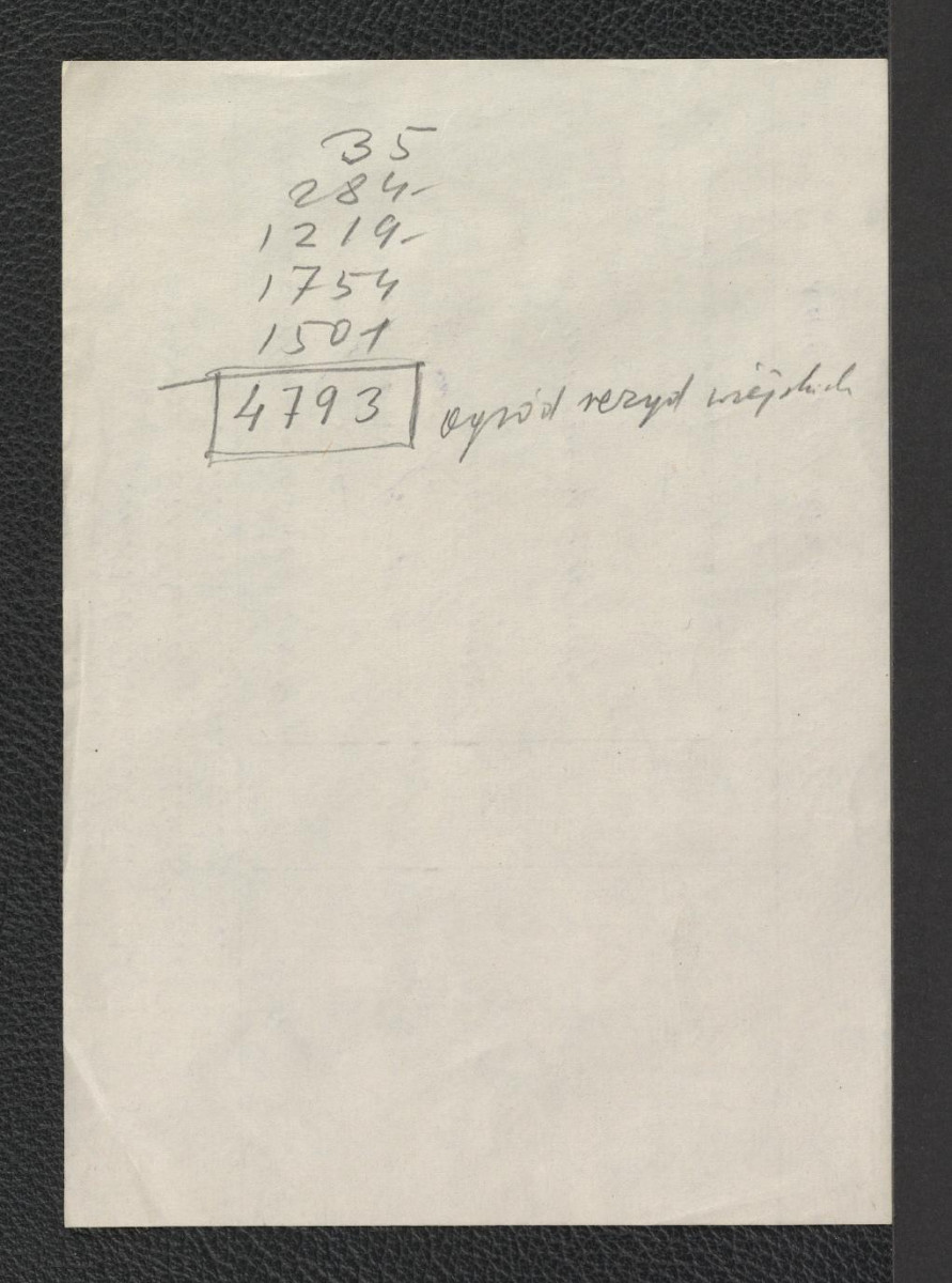 wypis z kwestionariusza Ministerstwa Kultury i Sztuki z 1957 roku, skan 2