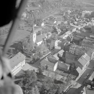 fragment zabudowy miasta ko kościołem parafialnym, skan 1