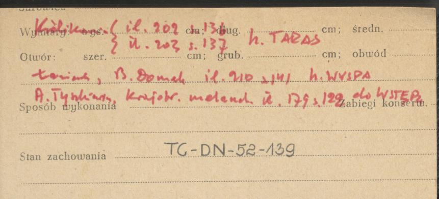 kartka o charakterze brudnopisu zawierająca informacje bibliograficzne, skan 1