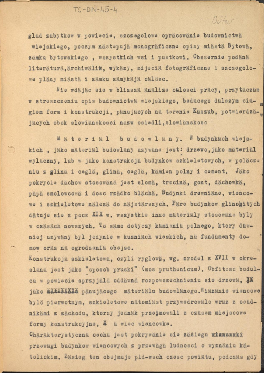 recenzja książki "Kreis Bütow bearbeitet von Gerhard Bronisch, Walter Ohle, Hans Teichmüller", Stettin 1938 (niemieckojęzyczna monografia powiatu bytowskiego, skan 2