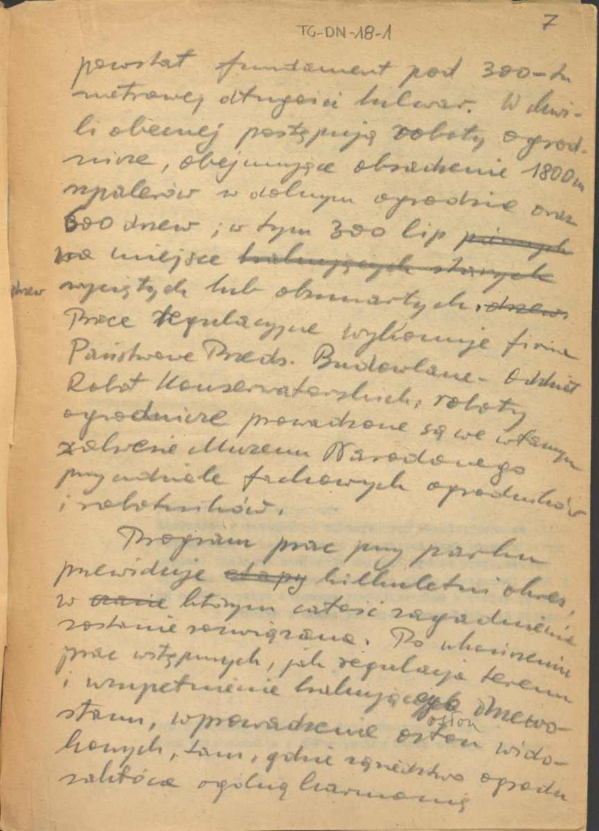 tekst wykorzystany częściowo we wstępie artykułu "Ogród w Wilanowie: Badania i zagadnienia konserwatorskie", „Biuletyn Historii Sztuki i. Kultury“, IX, nr1/2 Warszawa (1947). s. 86—128, skan 7