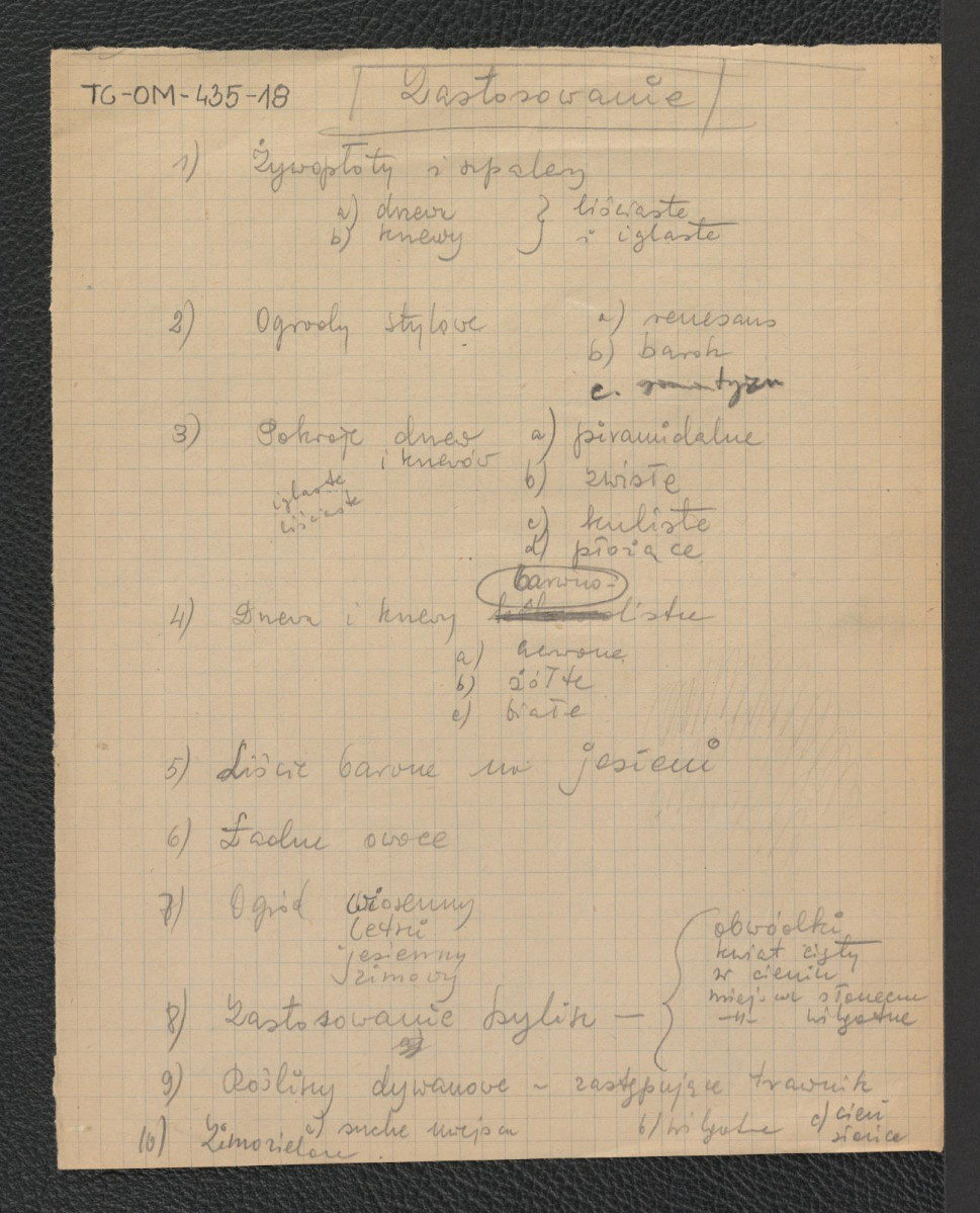notatki dotyczące miejscowej inwestycji, skan 3