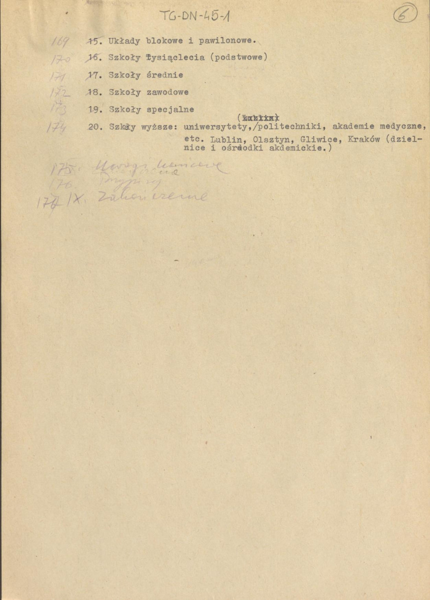 recenzja z dnia 20 maja 1964 r. pracy Stanisława szymańskiego pt. "Budownictwo szkolne od XIV wieku do 1960 r.", skan 13