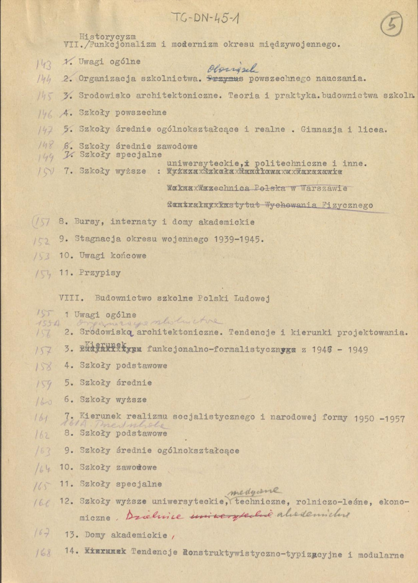 recenzja z dnia 20 maja 1964 r. pracy Stanisława szymańskiego pt. "Budownictwo szkolne od XIV wieku do 1960 r.", skan 14