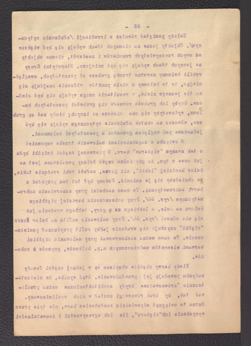 tekst Gerarda Ciołka „Założenia programowe układu zieleni w Zakopanem", skan 4