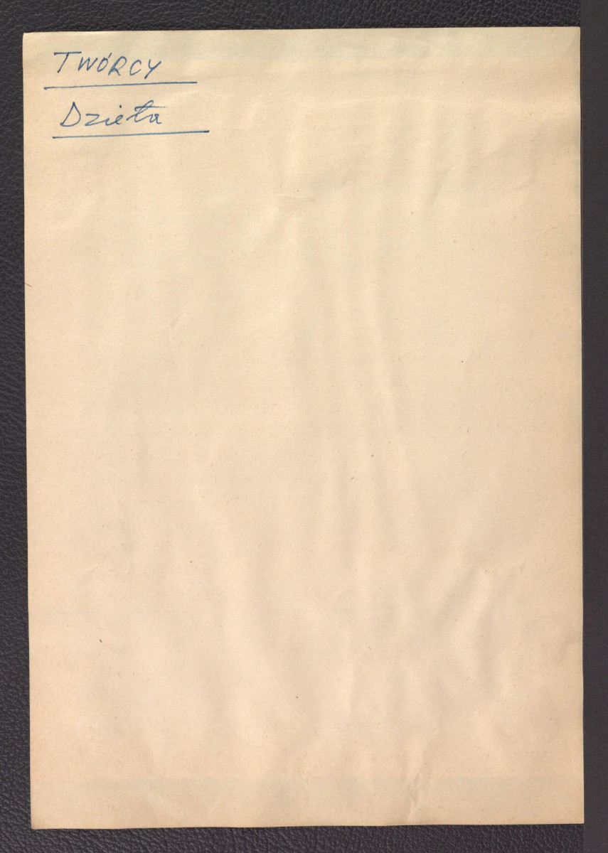 tekst Gerarda Ciołka „Założenia programowe układu zieleni w Zakopanem", skan 11