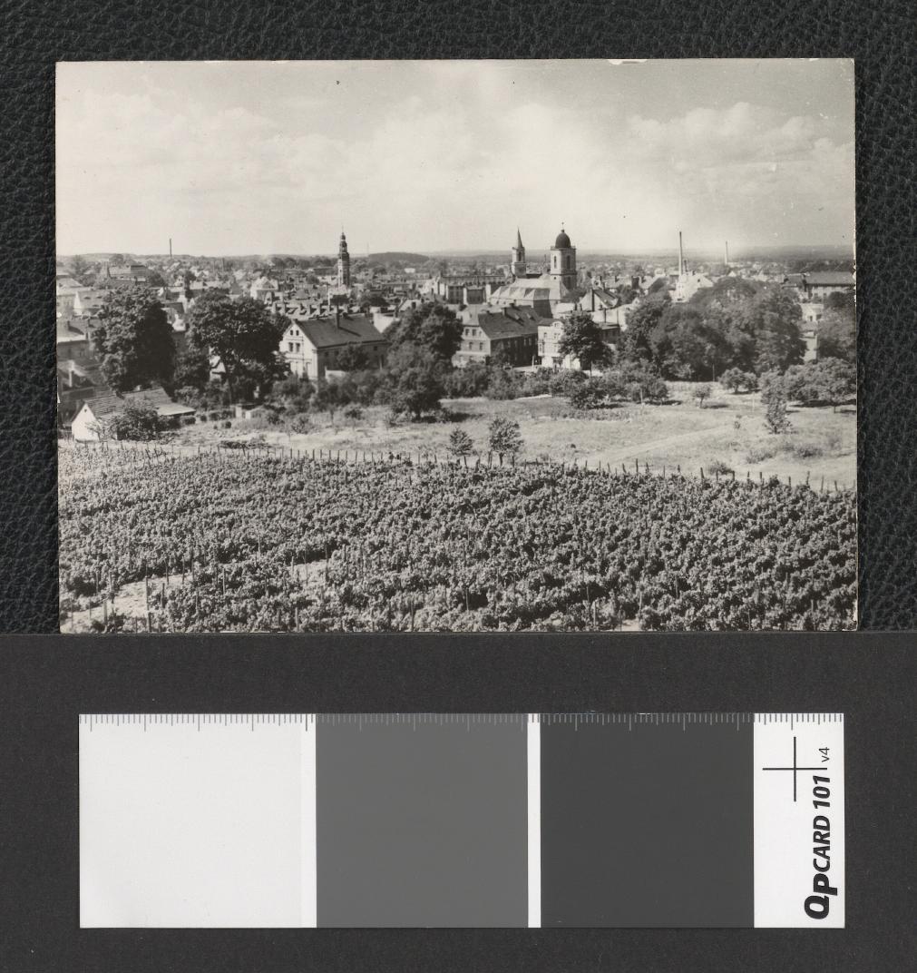 widok ogólny (fotografia dwubarwna w formie pocztówki), skan 1