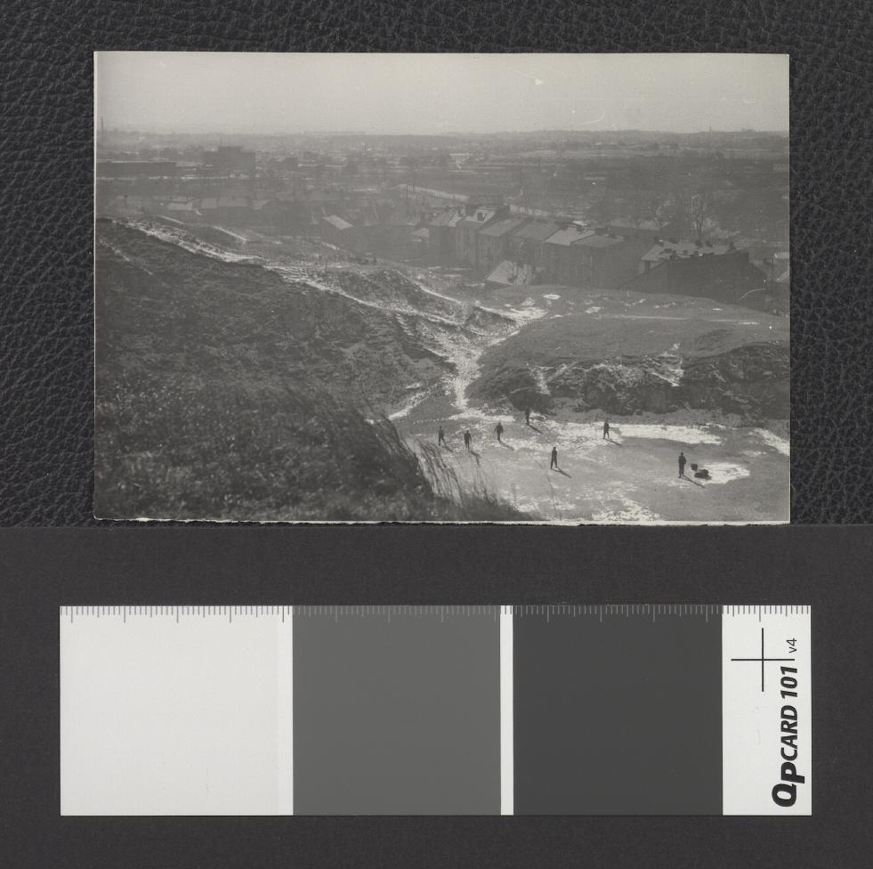 widoki okolicy miejscowego parku, skan 2