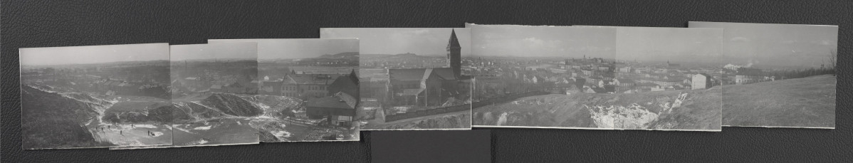 widoki okolicy miejscowego parku, skan 21