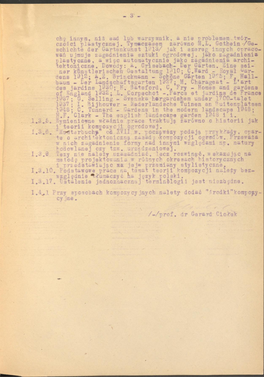 ocena z dnia 20 czerwca 1957 r. programu pracy Witolda Plapisa  pt. "Architektura otwarta i jej elementy", skan 3