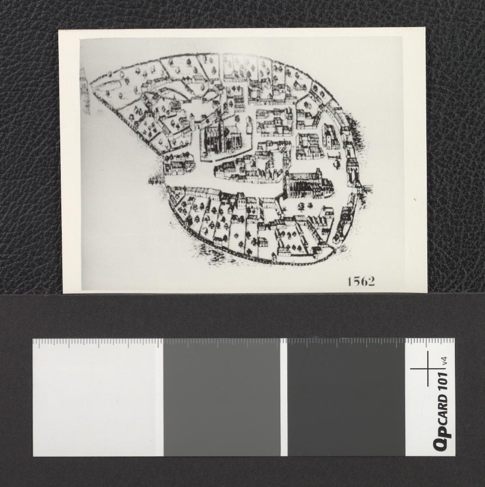 fragmenty planów miasta z wyszczególnieniem obszarów zielonych, m.in. Parku Szczytnickiego z roku 1895, skan 4