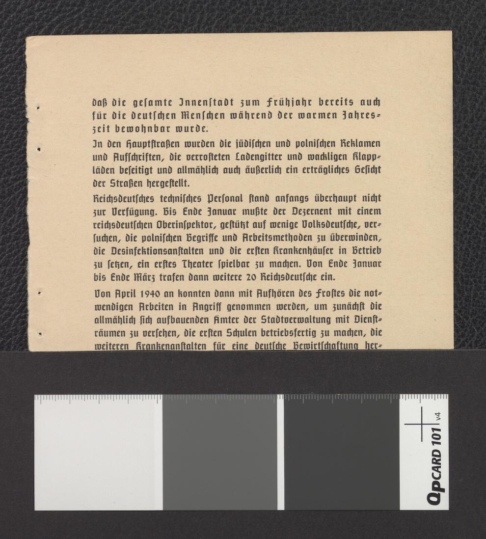 fragment parku (wycinek z niemieckojęzycznej publikacji tematycznej zawierający dwubarwną reprodukcję fotografii), skan 2