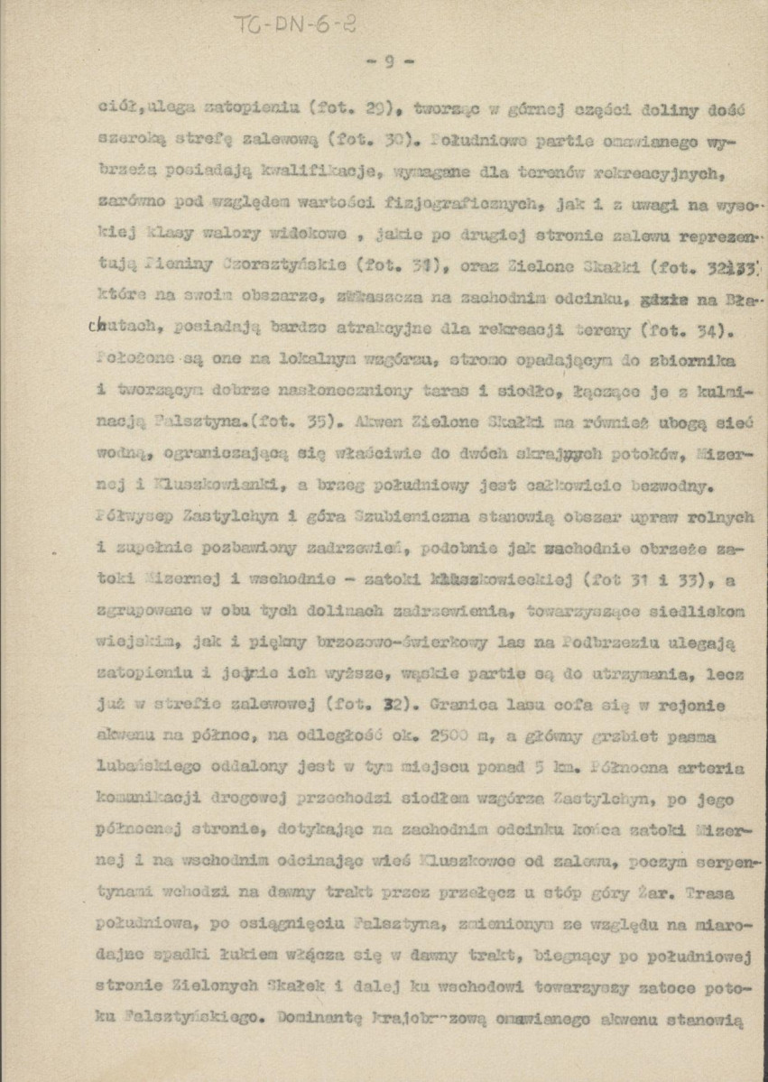 Katedra Planowania Krajobrazu i Terenów Zielonych Politechniki Krakowskiej - Studium krajobrazowe i wytyczne dla ochrony i kształtowania otoczenia zbiorników w Czorsztynie i Sromowcach Wyżnych , skan 10