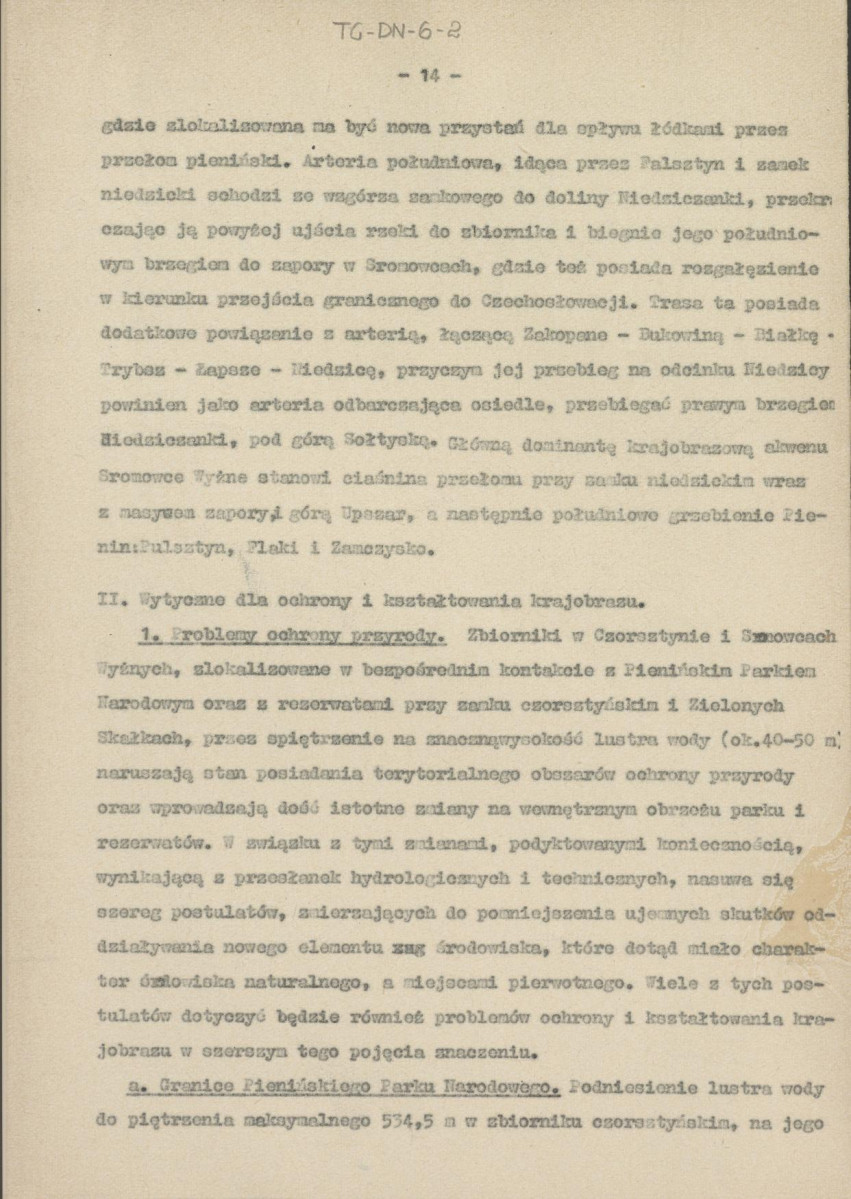 Katedra Planowania Krajobrazu i Terenów Zielonych Politechniki Krakowskiej - Studium krajobrazowe i wytyczne dla ochrony i kształtowania otoczenia zbiorników w Czorsztynie i Sromowcach Wyżnych , skan 15