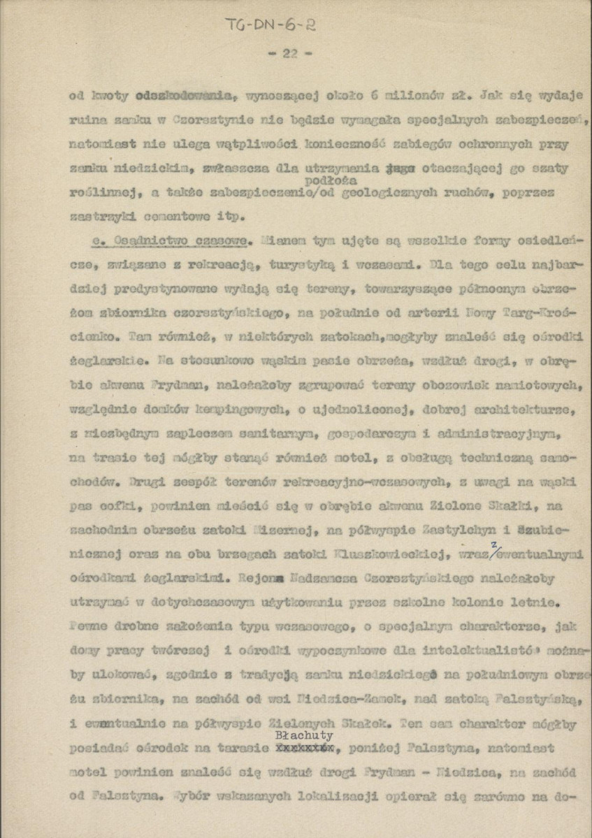 Katedra Planowania Krajobrazu i Terenów Zielonych Politechniki Krakowskiej - Studium krajobrazowe i wytyczne dla ochrony i kształtowania otoczenia zbiorników w Czorsztynie i Sromowcach Wyżnych , skan 23