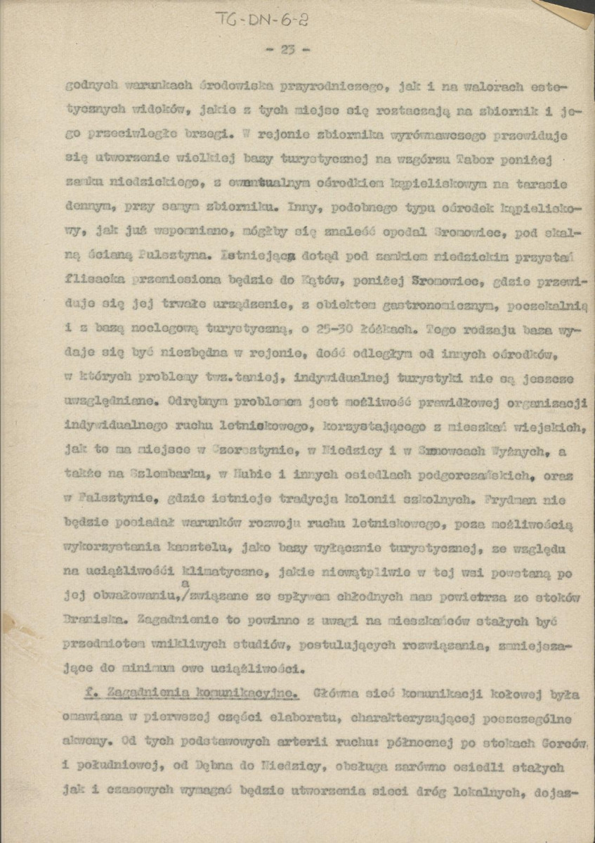 Katedra Planowania Krajobrazu i Terenów Zielonych Politechniki Krakowskiej - Studium krajobrazowe i wytyczne dla ochrony i kształtowania otoczenia zbiorników w Czorsztynie i Sromowcach Wyżnych , skan 24