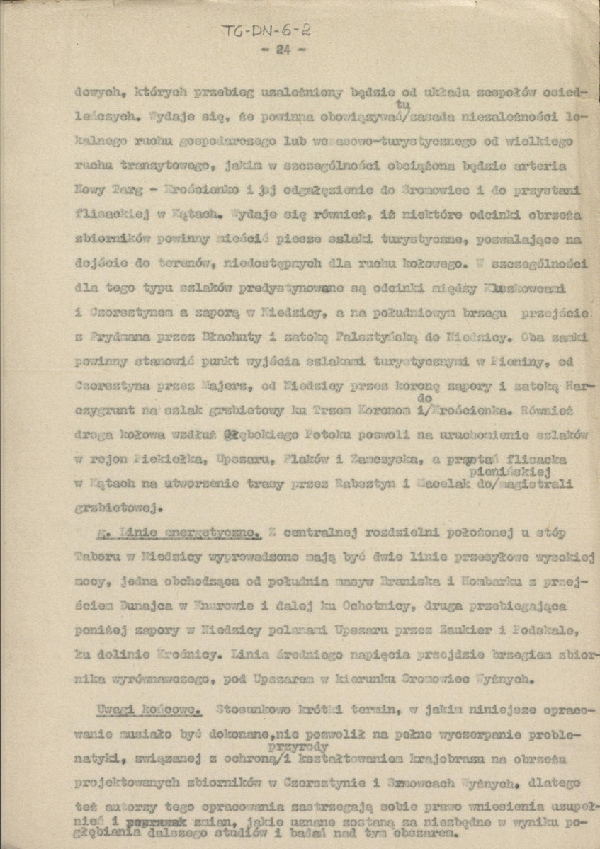 Katedra Planowania Krajobrazu i Terenów Zielonych Politechniki Krakowskiej - Studium krajobrazowe i wytyczne dla ochrony i kształtowania otoczenia zbiorników w Czorsztynie i Sromowcach Wyżnych , skan 25
