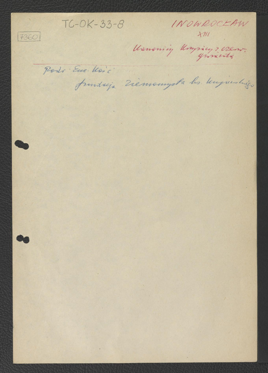 odsyłacz do Podręczna Encyklopedia Kościelna, red. ks. Zygmunt Chełmicki, t. I-XLIV, Warszawa, 1904-1916 wzmiankujący fundację klasztoru przez księcia kujawskiego Ziemomysła, skan 1
