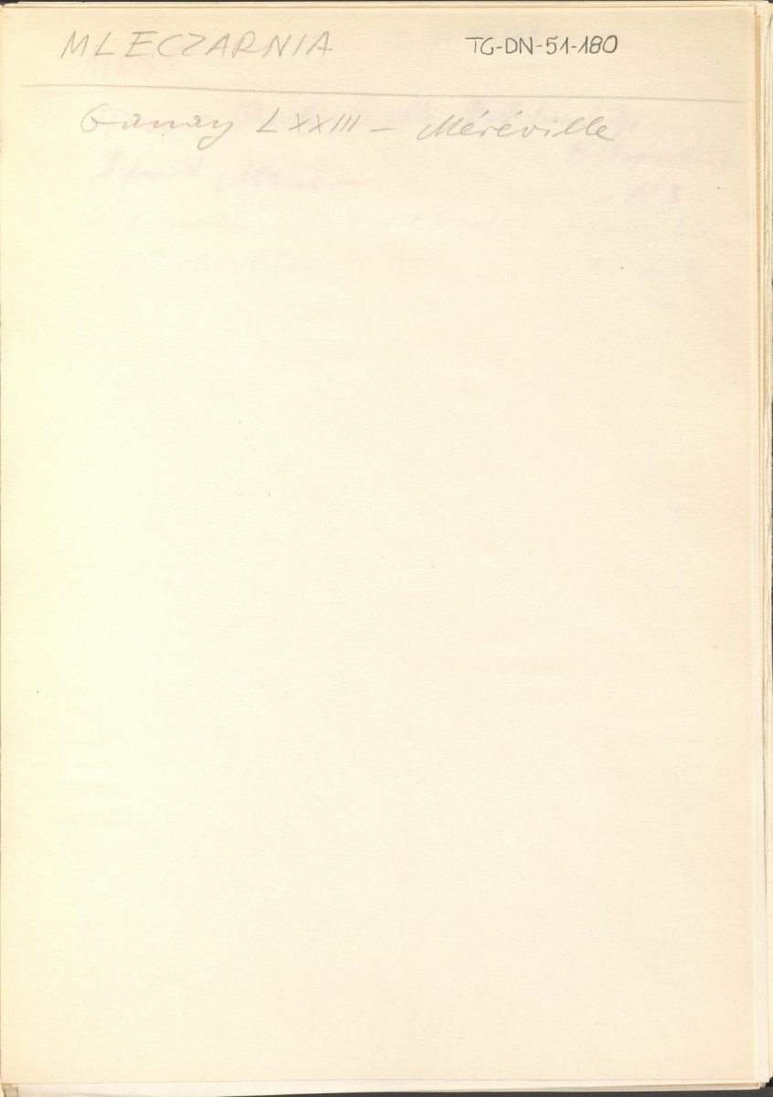 mleczarnia - hasło przygotowane do Encyklopedii Powszechnej Sztuki Ogrodowej, skan 1