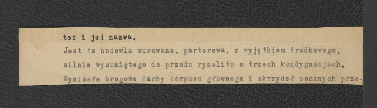 ponownie zwięzłe wypisy wzmiankujące miejscowości, w których zaistniały ozdobne drzewa , skan 8