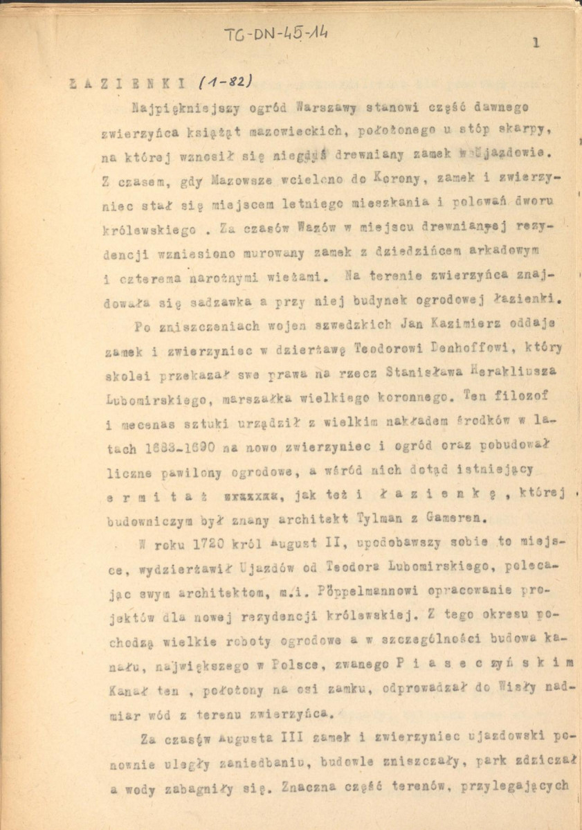 recenzja opracowania Henryka Lisowskiego pt. "Zieleńce wielkiej Warszawy" z dnia 18 stycznia 1956 r. (wydane pt. "Zieleń Warszawy" w 1956 r.), skan 4