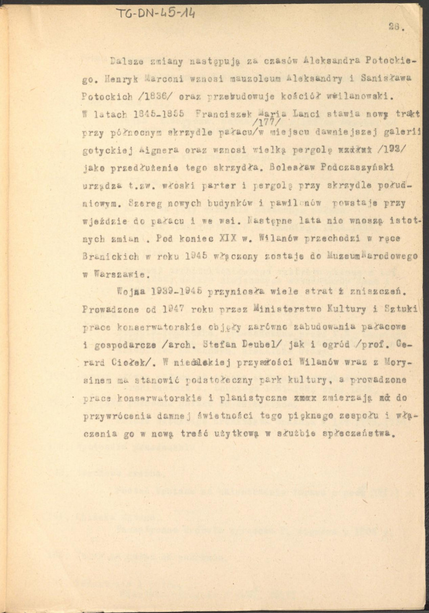 recenzja opracowania Henryka Lisowskiego pt. "Zieleńce wielkiej Warszawy" z dnia 18 stycznia 1956 r. (wydane pt. "Zieleń Warszawy" w 1956 r.), skan 31