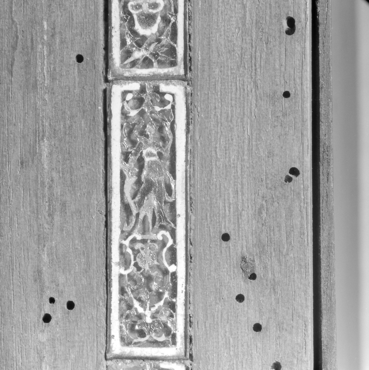 Kościół św. Józefa Oblubieńca i św. Antoniego z Padwy - tabernakulum z ok. 1740. Detale zdobienia., skan 1