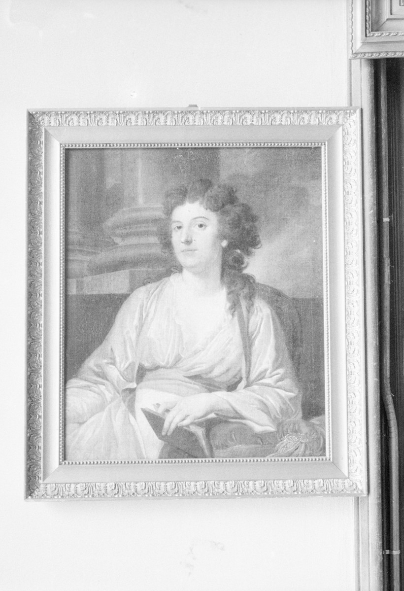 Muzeum Pomorskie w Toruniu, obraz Grassi Józef "Portret Antoniny gen. Ilińskiej", 910x695 mm, skan 1
