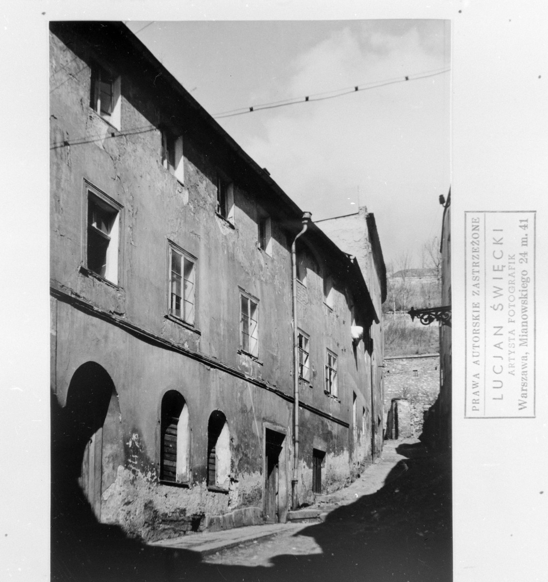 kamienice - fasada, skan 1