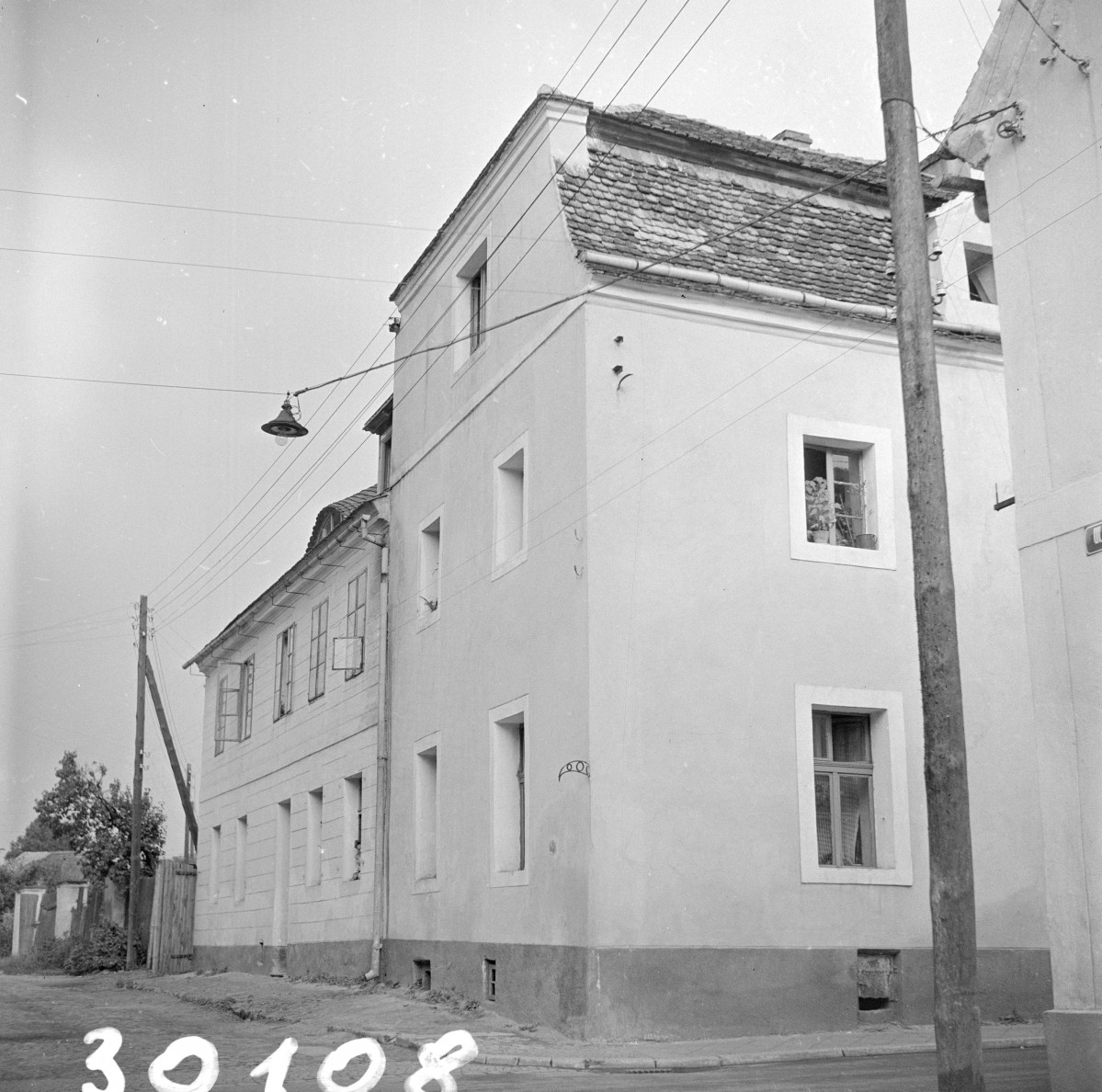 kamienice - elewacja, skan 1