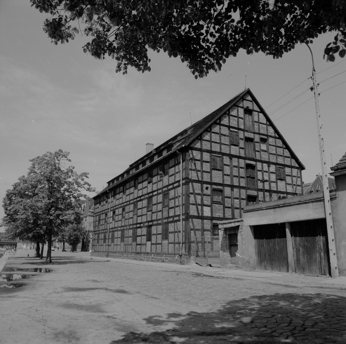 Spichlerze - elewacja szachulcowa, skan 1