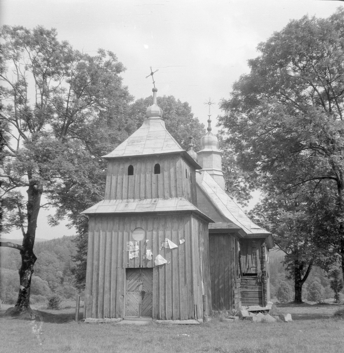 cerkiew drewn. św. Michała Archanioła - elewacja, skan 1
