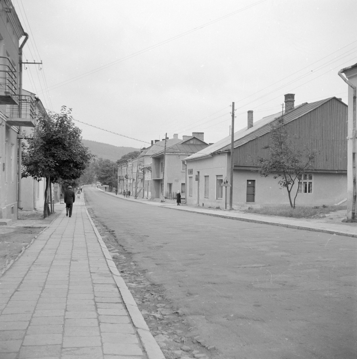 widok z rynku w stronę Krościenka, skan 1