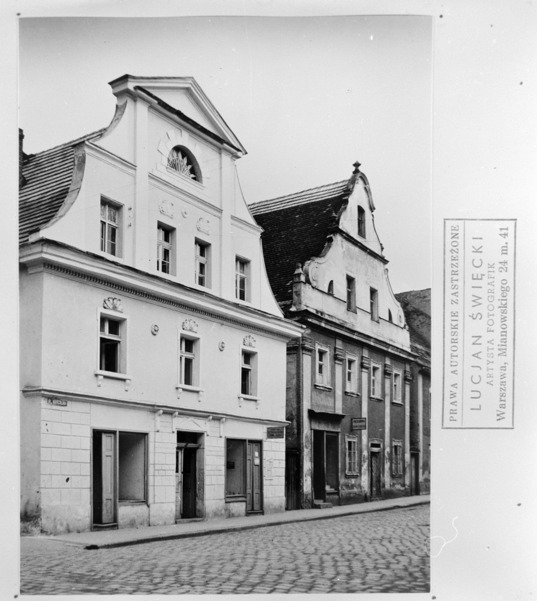 kamienice - fasady, skan 1