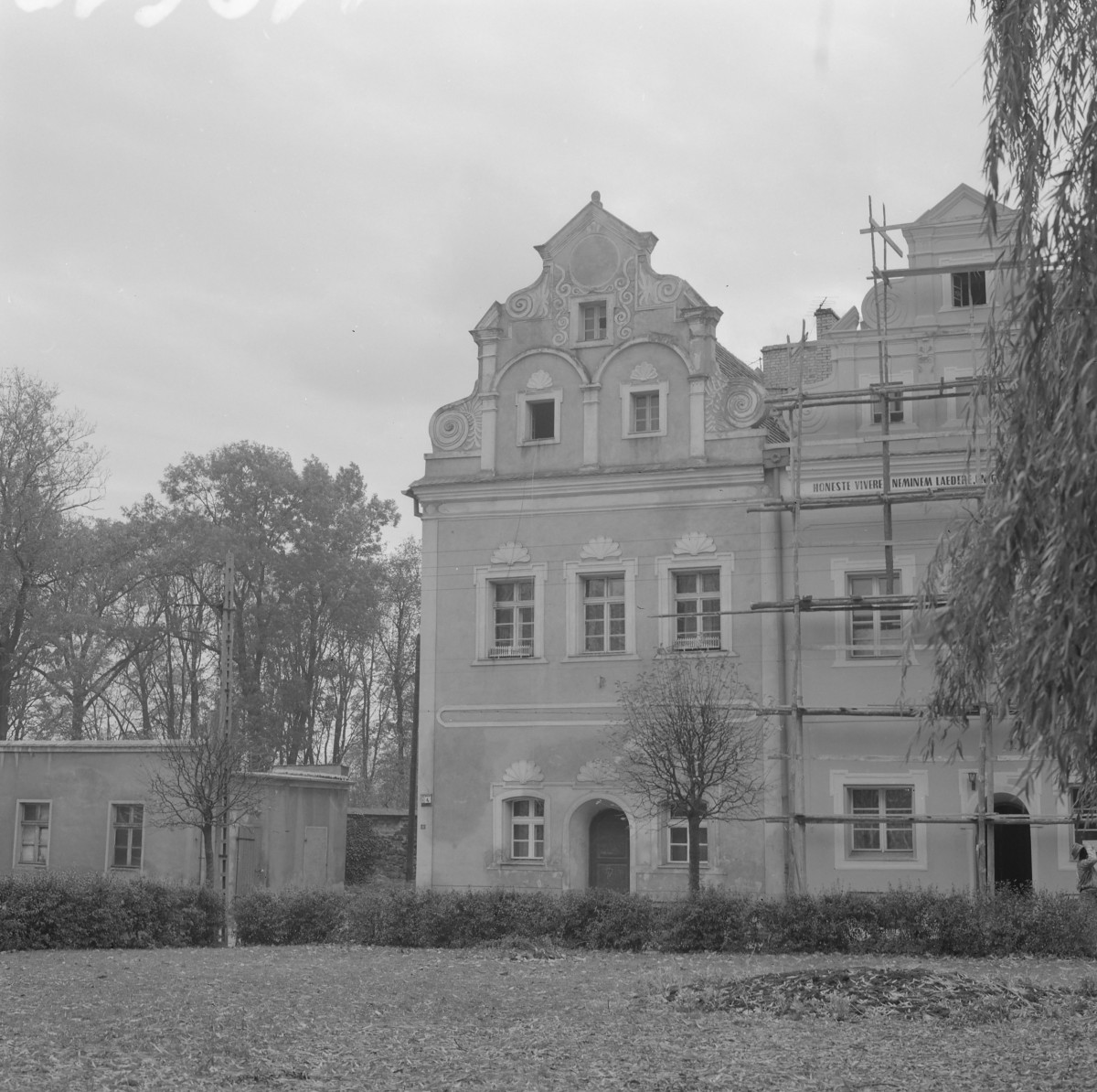 kamienice - elewacje frontowe, skan 1
