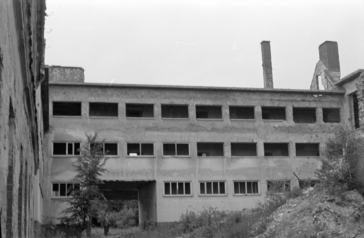 Liceum Hosianum - nowa część, skan 1