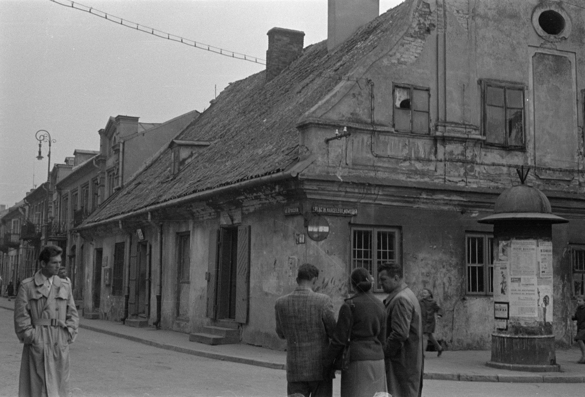 kamienica - elewacja północno-zachodnia, skan 1