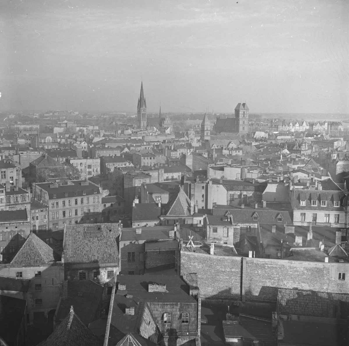 panorama miasta od płn. - zach., skan 1