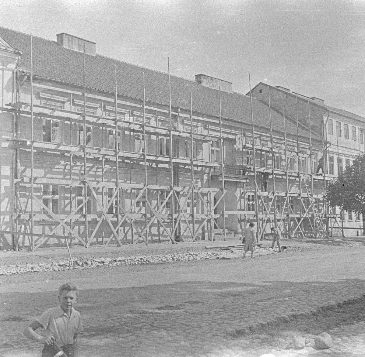 dom, dawna ul. Kościuszki 78 - elewacja frontowa, skan 1