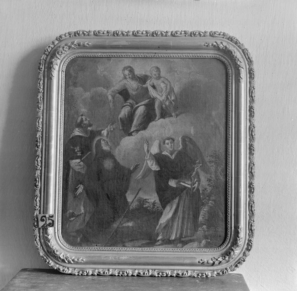 klasztor ss. Mniszek Benedyktynek - zbiory - obraz alegoryczny z XVIII wieku, skan 1