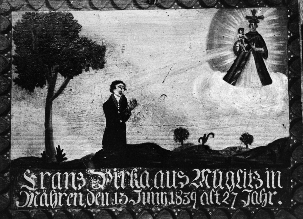 kościół pw. Nawiedzenia NMP - kalwaria wambierzycka - zbiory - obraz Ex voto, skan 1