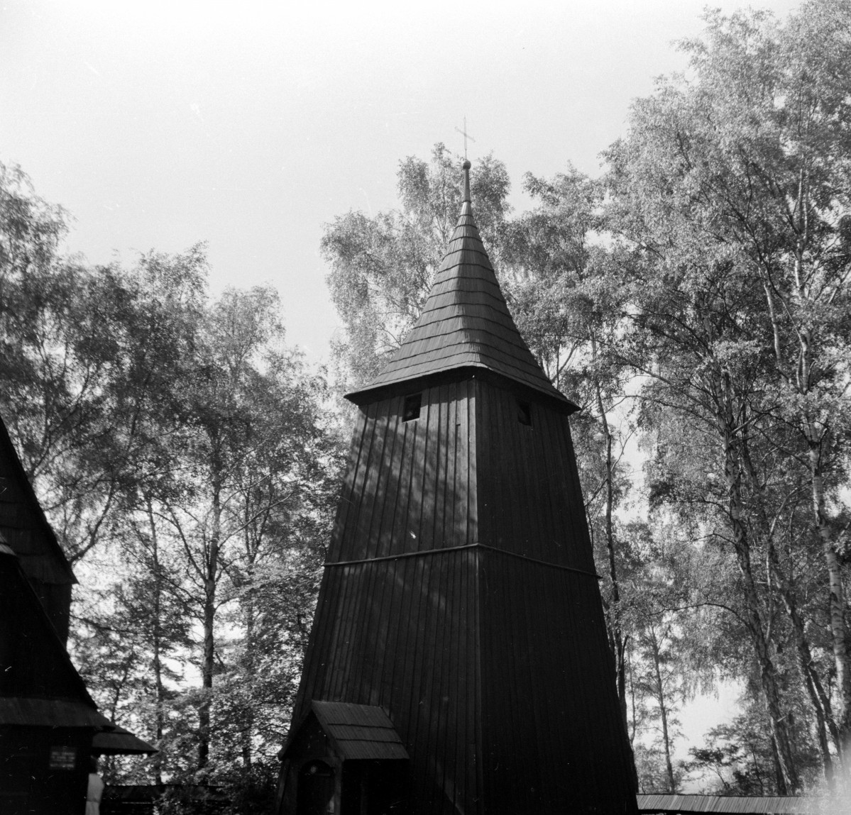 Kościółek św. Michała Archanioła - dzwonnica, skan 1