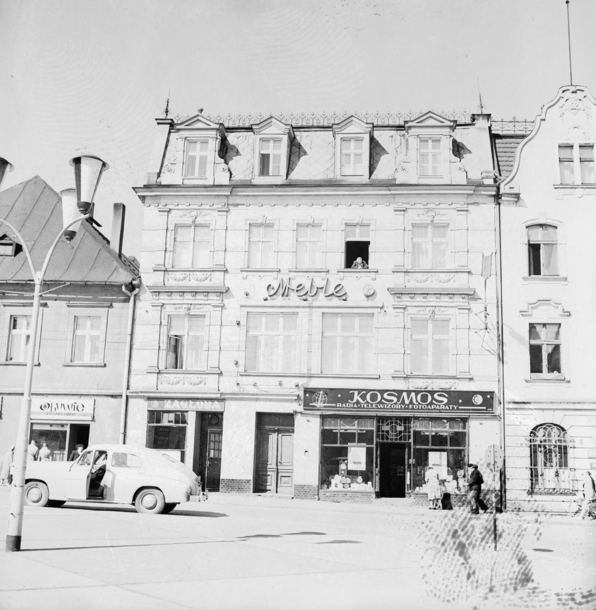 kamienica - elewacja frontowa, skan 1