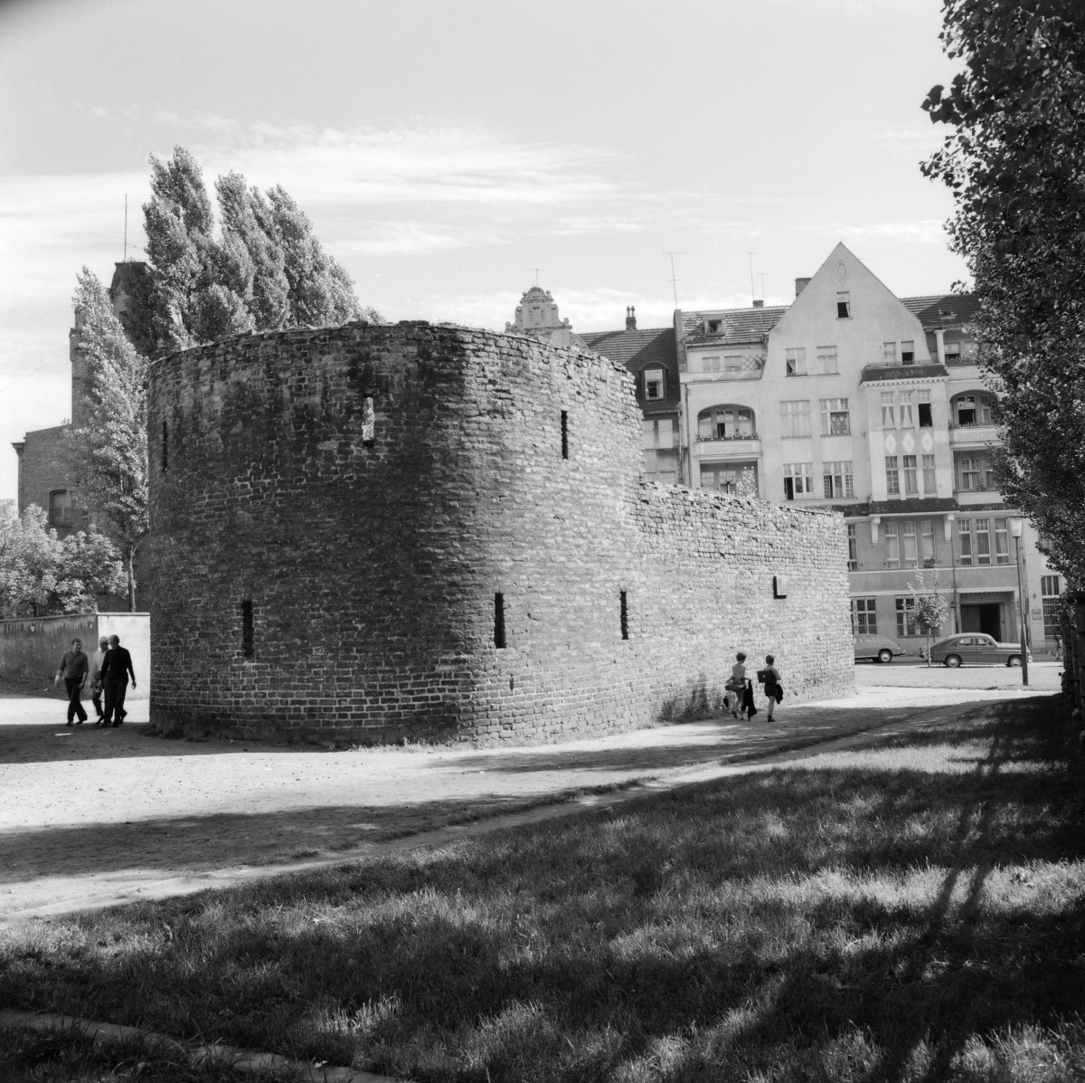 Fragment pozostałości baszty., skan 1