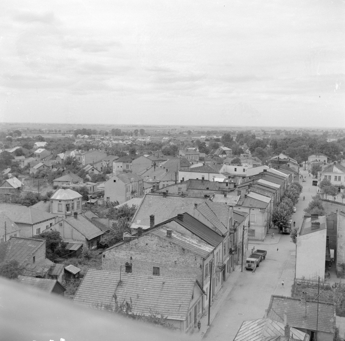 fragment panoramy miasta, skan 1