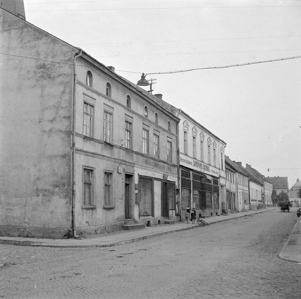 kamienice - elewacje frontowe, skan 1