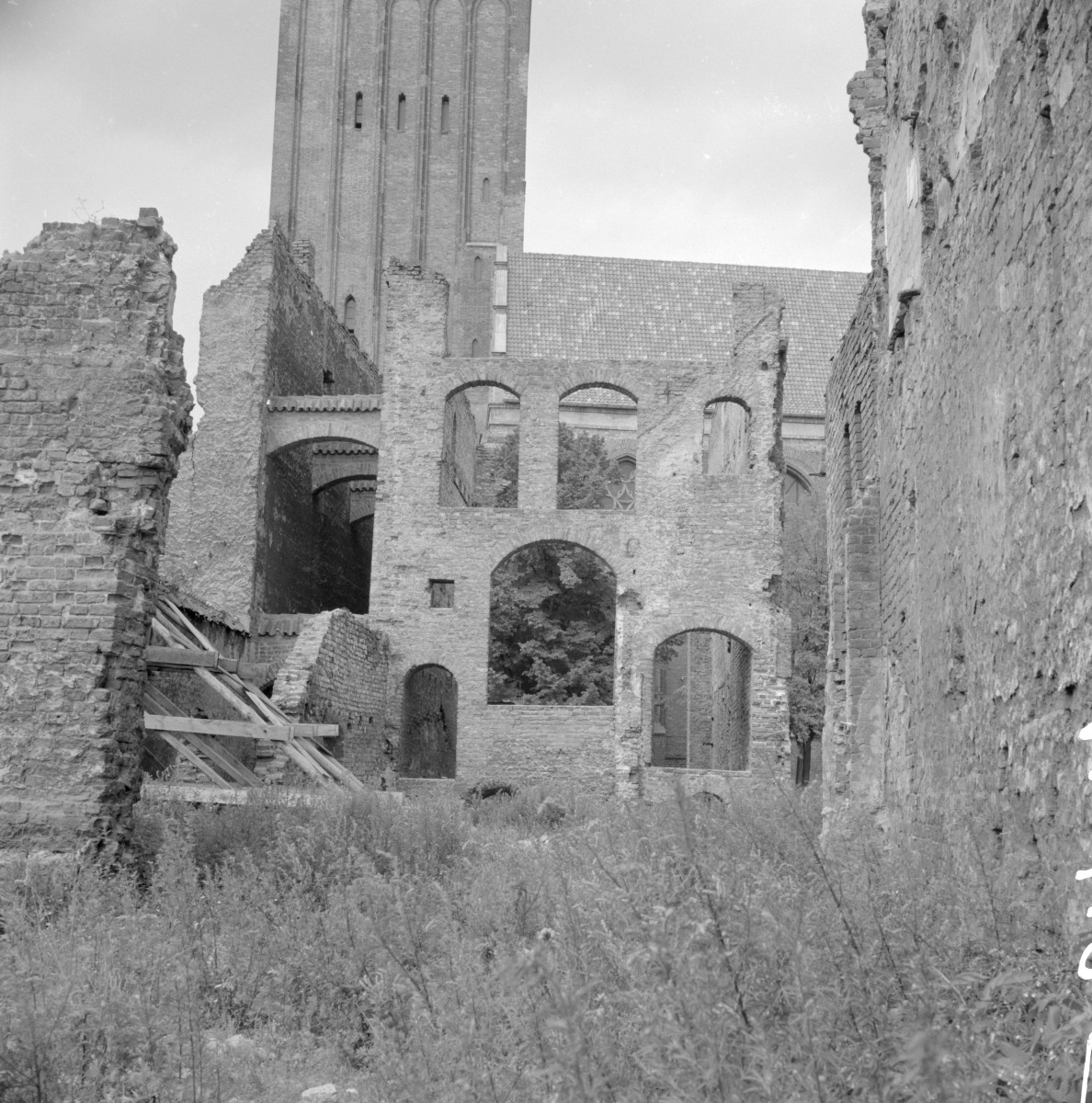 kamienica - elewacje, ruiny, skan 1